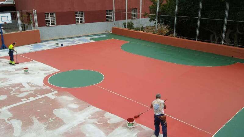 Trabajos de remozamiento de Hornos del Rey (Foto TA)